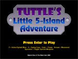 [Tuttle's Little 5-Island Adventure Title Screen]